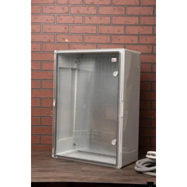 Бокс пластиковый с монтажной платой прозр. дверь 700х500х250 мм IP65 PROxima