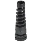 Сальник MGR 18 с гибким отводом d-5-10мм IP68 черный IEK