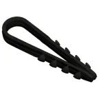 Дюбель-хомут 5-10мм нейлон черный (100шт)