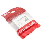 Валенсия лицевая панель розетки Phone 1-местная жемчуг