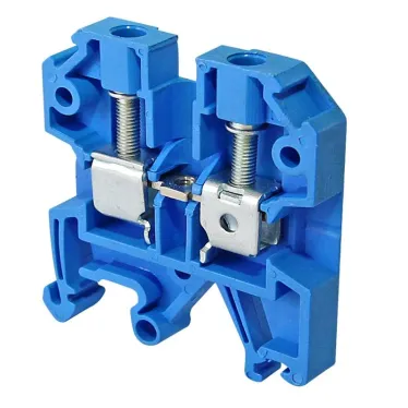 Клемма ЗНИ-4 мм.кв. синий