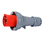 Вилка переносная 3Р+РЕ+N 63А 380В IP67 ВП-103