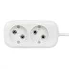 Удлинитель 'Эксперт' 2 гнезда 2 метра 10А/2.2кВт без заземления ПВС 2х0.75 PROxima