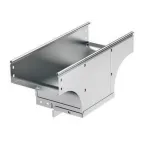 Ответвитель-переходник TDSA Т-образный вертикальный 150/200 в комплекте с крепежными элементами и соединительными пластинами