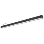 Светильник светодиодный линейный подвесной ULO-K10D 60W/5000K/L120 5600 лм IP65 BLACK Алюминий. Цвет черный. TM Uniel