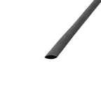 Термоусаживаемая трубка двухстенная клеевая 12,7 6,35 мм черн уп. 10 шт. по 1 м, REXANT