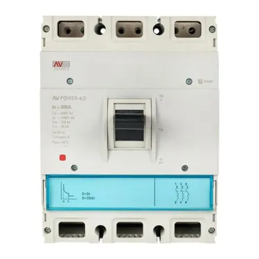 Автоматический выключатель AV POWER-4/3 800А 35kA TR