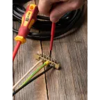 Шина PEN ноль-земля 6х9мм 6 отверстий латунь крепеж по краям PROxima