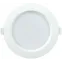Светильник светодиодный встраиваемый ДВО 1701 белый круг 9Вт 3000K IP40
