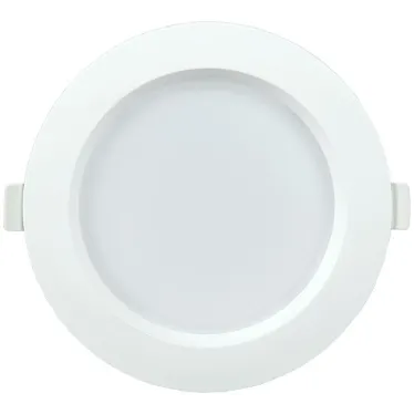 Светильник светодиодный встраиваемый ДВО 1701 белый круг 9Вт 3000K IP40