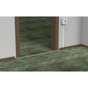 Кабель канал KK-20-12-F полукруглый 20х12 серый 60 м