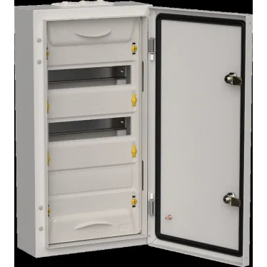 TITAN 5 Корпус металлический ЩРн-36 (1х36) 585х310х140 IP54 сер