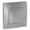 BLANCA скрытой установки одноклавишный переключатель (cх.6), 10A, 250B, алюминий