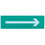 Сменное табло ''Направление к эвакуационному выходу направо'' для оповещателей охранно-пожарных световых Т IEK