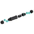 Коннектор кабельный прямой IP68 3-Pin (10/120/3000) NO-224-18