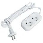 Удлинитель 'Эксперт' 2 гнезда 2 метра 10А/2.2кВт без заземления ПВС 2х0.75 PROxima