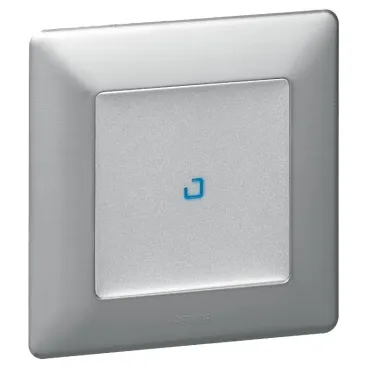 Valena LIFE Рамка 1 пост алюминий универсальная