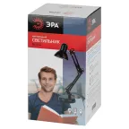 Настольный светильник N-214-E27-40W-BU Е27 с основанием синий