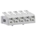 Клемма пружинная соединительная КСПн5-3L+N+PE