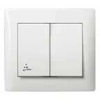 Galea Life Выключатель двойной IP44