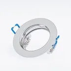 Светильник литой простой MR16,12V, 50W сатин никель KL1 SN