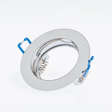 Светильник литой простой MR16,12V, 50W сатин никель KL1 SN