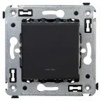 Avanti Переключатель одноклавишный в стену, , Черный матовый