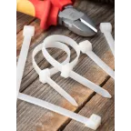 Хомут P6.6 стандартный белый 7.6x300 (100шт) FlexLock PROxima