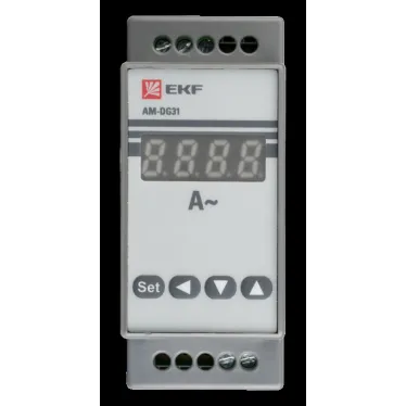 Амперметр AD-G31 цифровой на DIN однофазный PROxima (без поверки