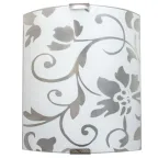 Светильник Эрика 210х245 НББ 21-60 М21 матовый белыйкл.штамп металлик ИУ