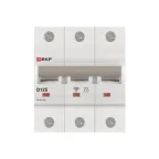 Выключатель автоматический трехполюсный 125А D ВА47-125