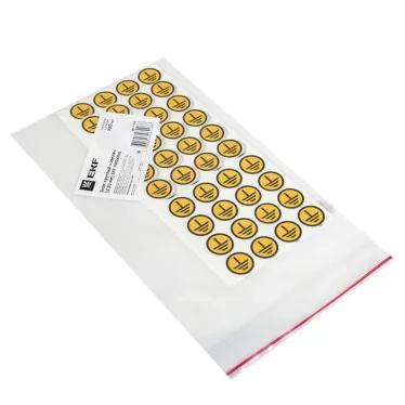 Знак безопасности ''Земля'' (круглый) d-20мм