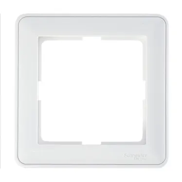 W59 Рамка 1 пост белая