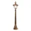 Светильник НТУ-60w столб-1.06м Е27 IP44 черное золото