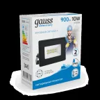 Прожектор светодиодный ДО 10 Вт 900 лм 6500К AC 220В IP65 76х93х28мм Elementary Gauss