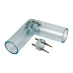 L - коннектор для двухжильного Дюралайта 13 мм (цена за 1 шт.)