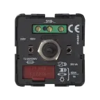 Регулятор поворотно-нажимной универсальный, переключатель, 40-500Вт 230В, S27,82,82N, 88, механизм