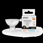 Лампа светодиодная LED 7 Вт 530 лм 3000К софит MR16 теплый GU5.3 AC 220В Elementary Gauss