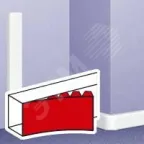 Крышка 40 мм DLP для кабель-канала белая | 010520 | Legrand