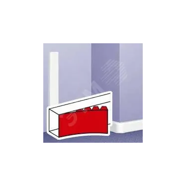 Крышка 40 мм DLP для кабель-канала белая | 010520 | Legrand