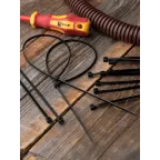 Хомут P6.6 стандартный черный 4.8x450 (100шт) FlexLock PROxima