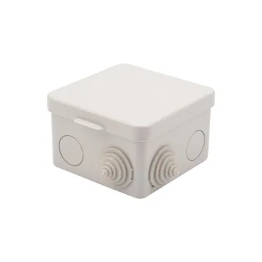 Коробка распределительная наружного монтажа с откидной крышкой 80х80х50 мм, IP54, REXANT