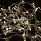 Гирлянда Нить 10м, с эффектом мерцания, прозрачный ПВХ, 24В, цвет: Тёплый белый | 305-256 | NEON-NIGHT