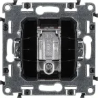 Valena ALLURE Розетка ТВ c топологией звезда 0-2400 МГц С лицевой панелью Белая