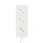 Удлинитель PROconnect STANDARD 3 гнезда, 3 м, 2х0.75 мм , б/з, белый