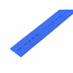 Термоусаживаемая трубка 25,0 12,5 мм, синяя, упаковка 10 шт. по 1 м, REXANT