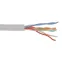 Витая пара U/UTP кат 6 4 пары 23AWG solid 305м LSZH серый