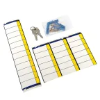 Щит учетно-распределительный навесной ЩРУн-3/30о IP31 двухдверный с окном 580х490х165