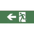 Этикетка самоклеющаяся 200х60мм Фигура/стрелка влево DPA/DBA INFO-DBA-001