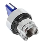 Механизм переключателя исполнительный ХB4 синий на 3 положения возвратный без фиксации без подсветки с короткой ручкой PROxima